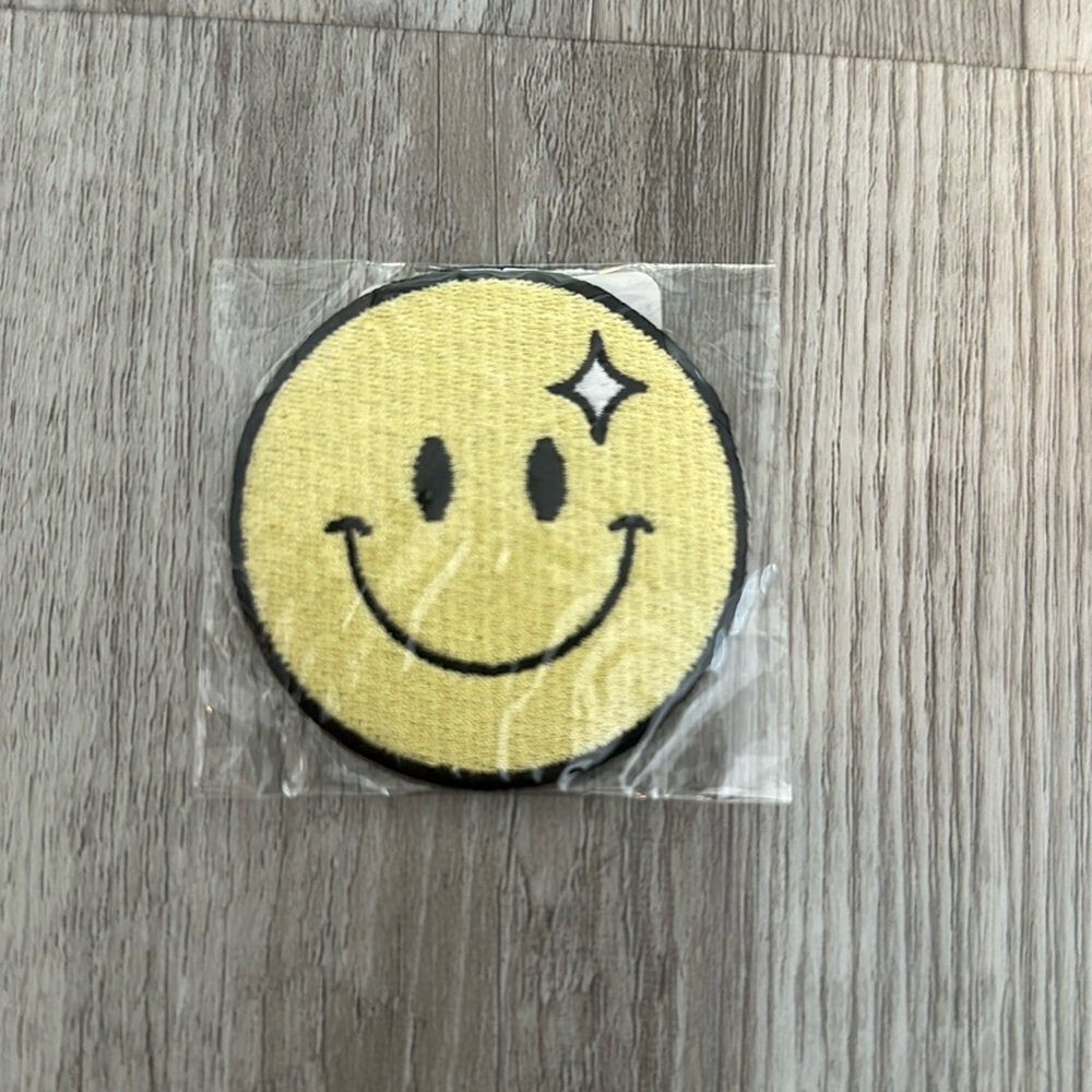 Stoney Clover Lane Happy Camper smiley patch